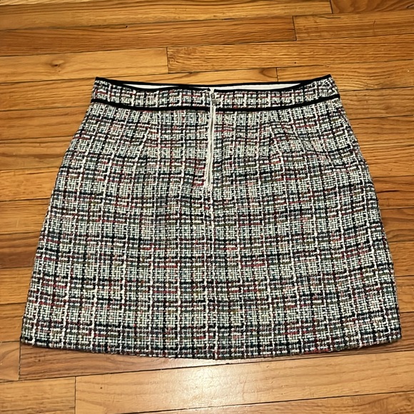 😊 LOFT multicolor tweet mini skirt - Picture 5 of 7